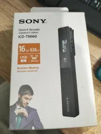 SONY ICD-TX660 - Enregistreur vocal numérique - 16GB - Avec Batterie -
