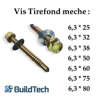vis tirefond meche