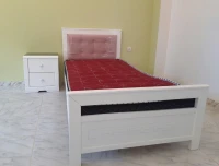 Lit 1 place avec table de nuit