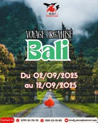 Voyage organisé à BALI - رحلة منظمة إلى بالي 
