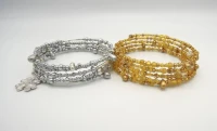 Achat Argent et Or Cassé 