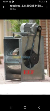 Extracteur d'air / ventilateur turbine d'air