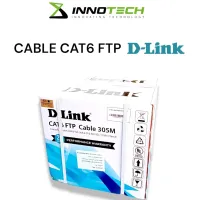 CABLE RESEAUX FTP CAT6 04PAIRES 305M D-LINK resau informatique 