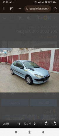 voitures-peugeot-206-2002-berrouaghia-medea-algerie