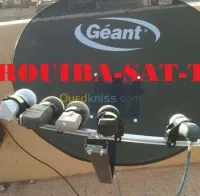 Montage reglage parabole tv plasma axe alger