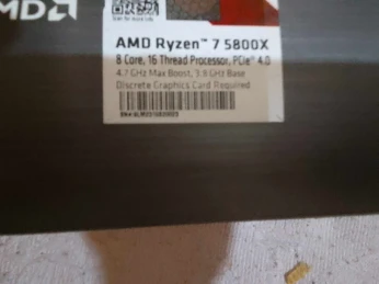 AMD RAYZEN 7 5800X