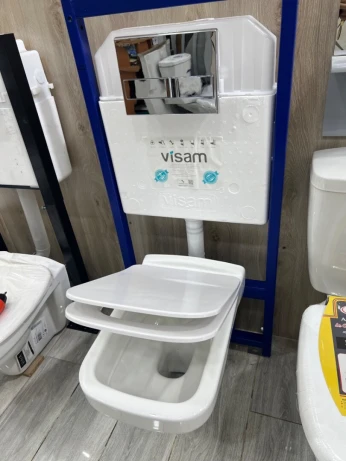 Wc encastrée + chasse encastrée