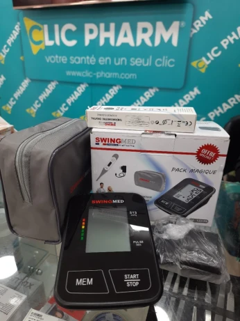 Tensiomètre Digital PACK MAGIQUE SM-1231PK : simplicité et précision \ جهاز قياس ضغط الدم