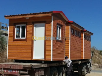 fabrication du chalet et cabine