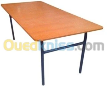 Table réfectoire