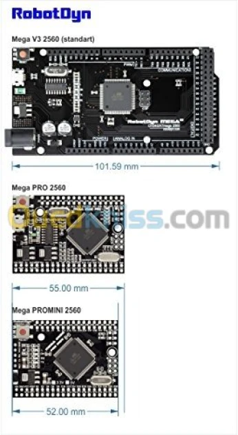 carte arduino Mega Pro MINI Embed