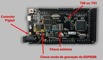 Arduino MEGA 2560 avec WiFi intégré