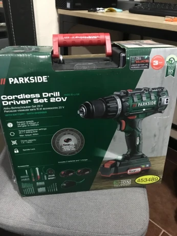 Perceuse visseuse sans fil Parkside Neuf