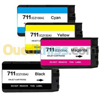 PACK HP 711XL POUR HP TRACEUR T520 COMPATIBLE