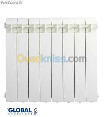 Radiateur GLOBAL 8, 10, 12 éléments