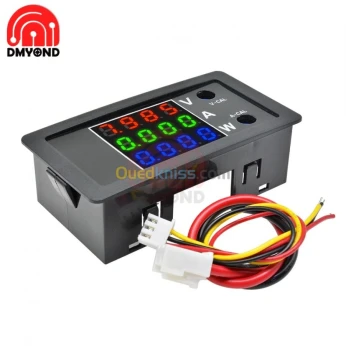wattmètre voltmètre DC 0-100V 10A arduino
