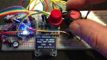 générateur signaux programmable AD9833 arduino