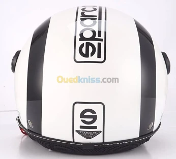 SPARCO SP 501 BLANC BANDES NOIR