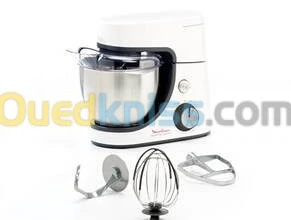 Robot Pétrin MOULINEX MASTERCHEF GOURMET 4.6L 1100W BLANC QA510110 آلة العجن