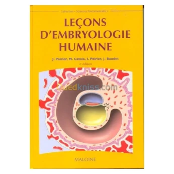Leçons d'embryologie humaine