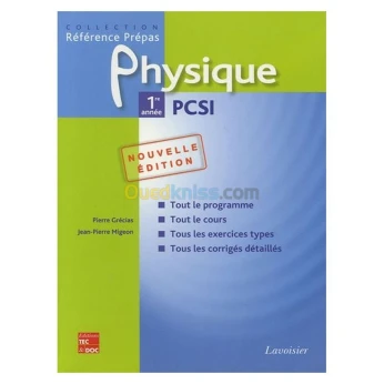 Physique 1re année PCSI