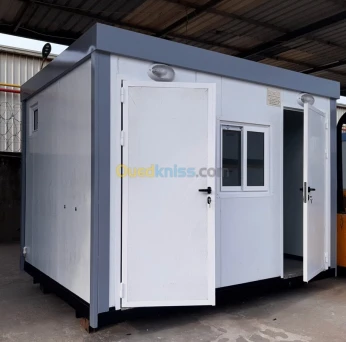 Poste de Garde+Sanitaire (3.5*2.5)m