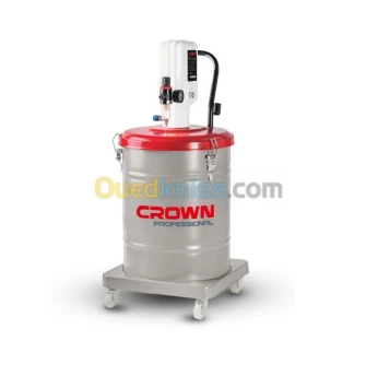 POMPE A GRAISSE 45KG PNEUMATIQUE CROWN