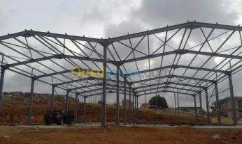 Fabrication et montage de charpente