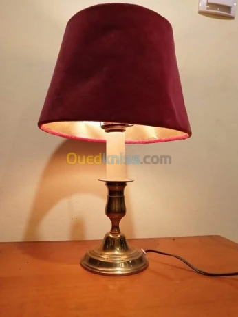 Paire de lampes veilleuses laiton