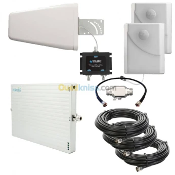 Amplificateur Repeteur GSM DualBand 2G-3G Antenne YAGI LPDA 2000m²