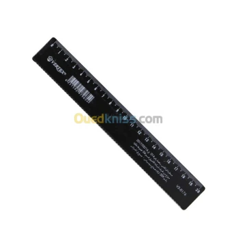 Règle 20cm VERTEX zigzag Multicouleurs