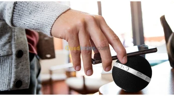 PROMATE Mini Haut Parleur Bluetooth 4.0 Rechargeable Orbit 3D Noir