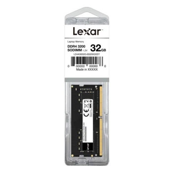RAM Lexar 32Gb (1x32Go) DDR4 3200 MHz - Haute Performance, PC, Serveur, Gaming, Création
