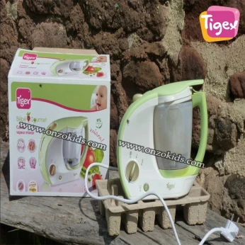 Robot mixeur cuiseur vapeur une seule lame Mini chef | Tigex
