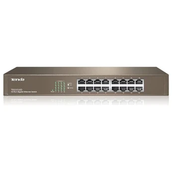Switch Tenda TEG1016D Ethernet 16 Ports, Switch Gigabit 10/100/1000 Mbps