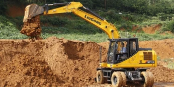 LiuGong CLGW915E Pelle sur Pneus 2025