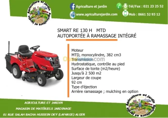 Autoportée MTD RE 130 H