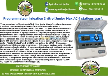 programmateur 4 stations 3programmes