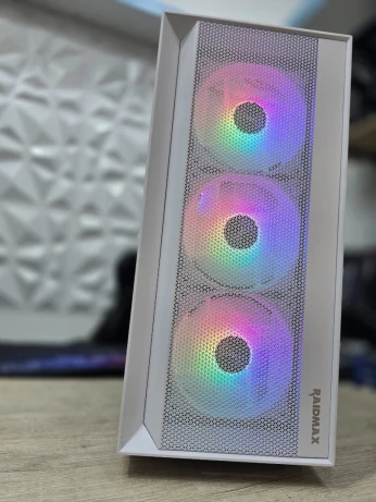 Boitier galax 4fan rgb withe