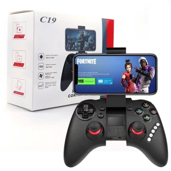 Gamepad Mobile Phone Game controller, C19 Bluetooth 4.0 Directly Play PUBG Gamepad to Eat Chicken Ar