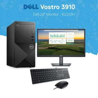DESKTOP DELL VOSTRO 3910-N // Intel Core I5-12400 // 8GB // 512SSD // WIFI // ECRAN 22 "