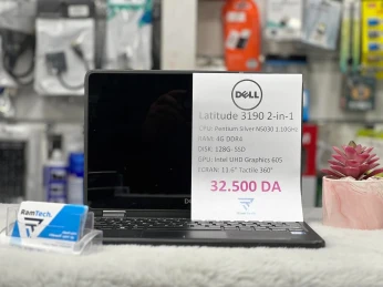 Dell Latitude 3190 2-in1 PENTIUM SILVER N5000 4G 128G SSD 11.6" TACTILE 360