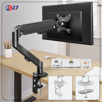 SUPPORT ECRAN SUR BUREAU 13"-27" Q27 M5