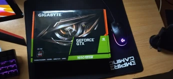 Gegabyte GTX 1650 super OC 1 fan