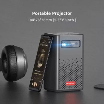 Videoprojecteur , datashow Byintek P20 pro Android , cinéma 3D 4K , avec batterie , Wifi