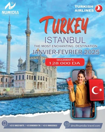 VOYAGE ORGANISE - iSTANBUL - FEVRIER 2025