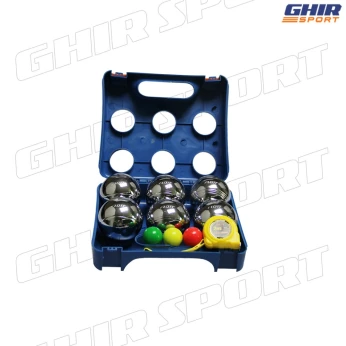 KIT DE PETANQUE CHROME (6 BOULES) FLOTT FZB-0186