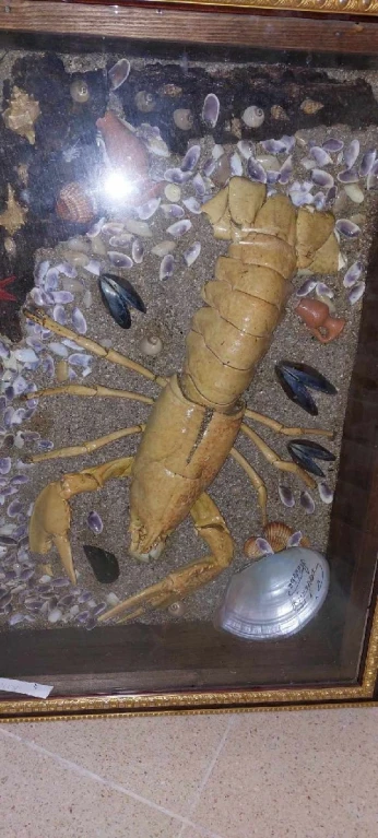 Tableau artisanat langouste