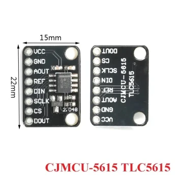 TLC5615-Module de Conversion DAC numérique à analogique, série 10 bits,CJMCU-5615