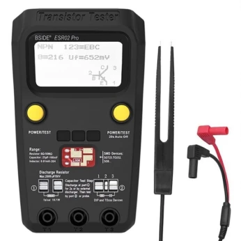 testeur de Transistor numérique LCR ESR02 Pro